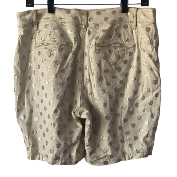Anthropologie Shorts‎ Linen Polka Dot - Picture 2 of 5